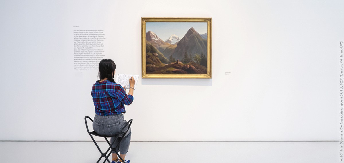 Erwachsenen-Workshop: Zeichnen vor der Kunst